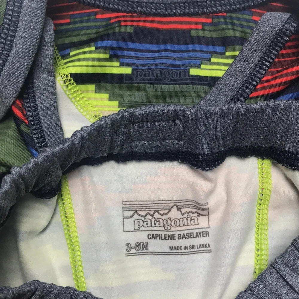 Patagonia Base Layer Set (size 3-6m)
